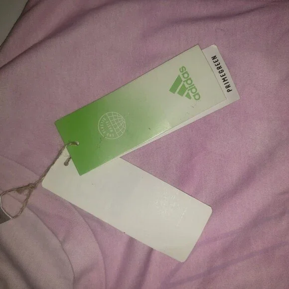 ADIDAS Three Bar Wash T Shirt Lilac Size 2XL NEW WITH TAGS - Picture 7 of 12